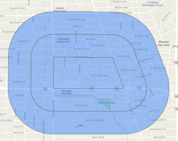 5. District 3 - Do you live inside the designated areas of our target neighborhoods? / Distrito 3: Vive usted dentro de las áreas designadas de nuestros vecindarios objetivo?